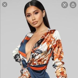Whole Lotta Class Satin Mini Dress - Multi
M